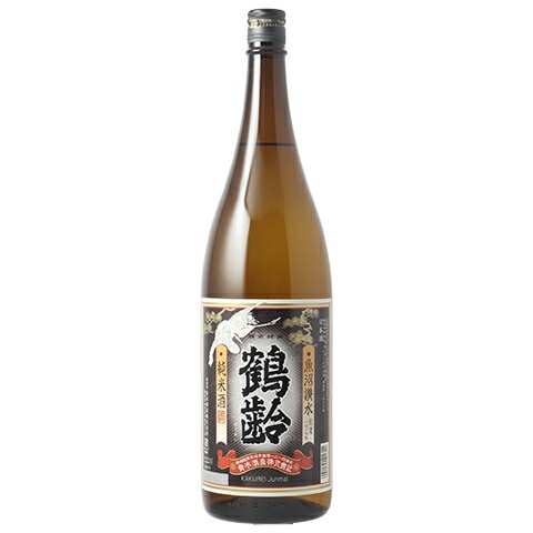 日本酒】鶴齢(かくれい)純米酒(レトロラベル) 1800ml | 日本酒,蔵元