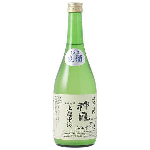 日本酒】神亀(しんかめ)純米 上槽中汲 720ml ※クール便発送 | 日本酒