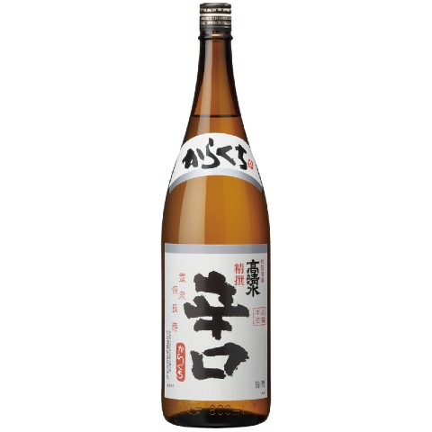 日本酒】高清水(たかしみず)精撰 普通酒 辛口 1800ml | 日本酒,蔵元