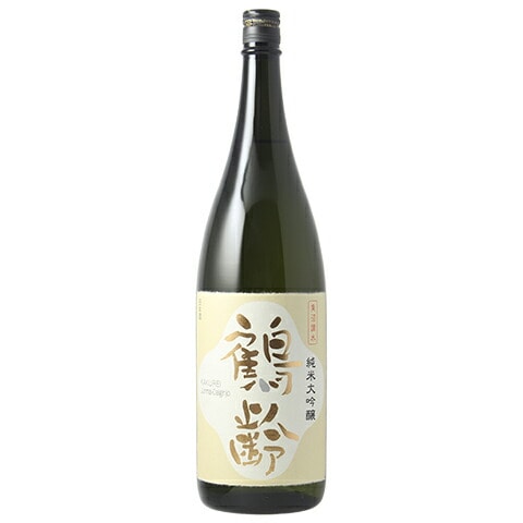 飲料・酒 【4本セット】鶴齢 純米大吟醸1800ml 4本