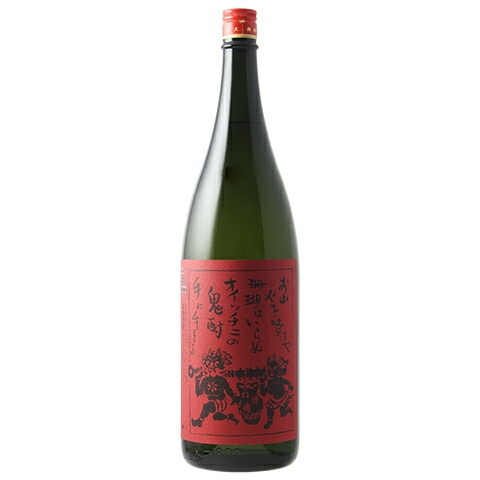 芋麦焼酎/東京島酒】情け嶋(なさけじま)鬼ラベル 25度 1800ml | 本格