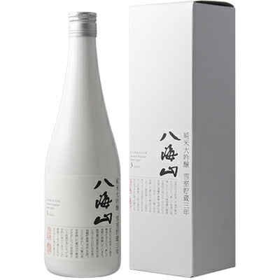 日本酒 1800㎖ 3本セット (雪漫々、鶴齡、八海山) 日本酒】八海山(はっかいさん)純米大吟醸 雪室貯蔵三年 720ml | 日本酒
