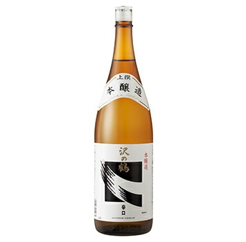 日本酒】沢の鶴(さわのつる) 上撰 本醸造辛口 1800ml | 日本酒,蔵元