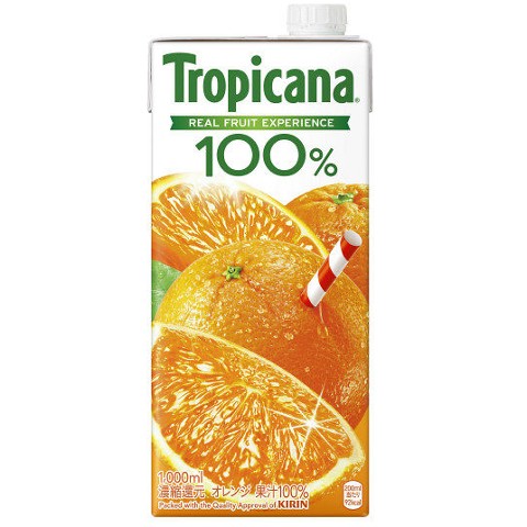 ジュース】 トロピカーナ 100% オレンジ 1000ml | 飲食店様向け業務用