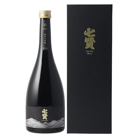 本日値下げ❗️日本酒　七賢　白心 2023純米大吟醸　750ml 専用箱セット 日本酒】七賢(しちけん)白心(はくしん)純米大吟醸 箱入 750ml ※クール