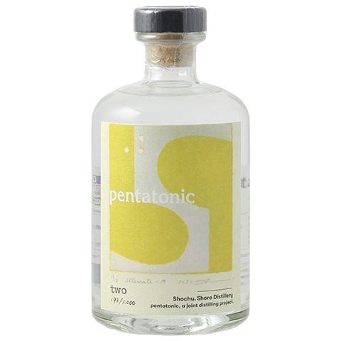 スピリッツ】松露(しょうろ)再蒸留焼酎 Pentatonic two 40度 500ml