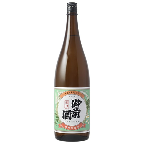 日本酒】御前酒(ごぜんしゅ) CLASSICS 辛口 1800ml | 日本酒,蔵元,岡山