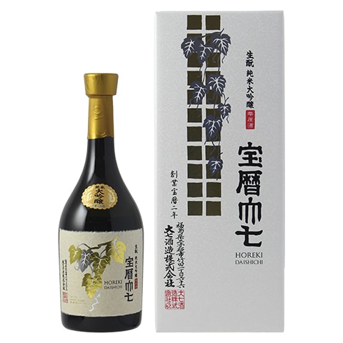 宝暦大七　純米大吟醸　720ml 日本酒】宝暦 大七(ほうれき だいしち)きもと純米大吟醸 雫原酒 720ml