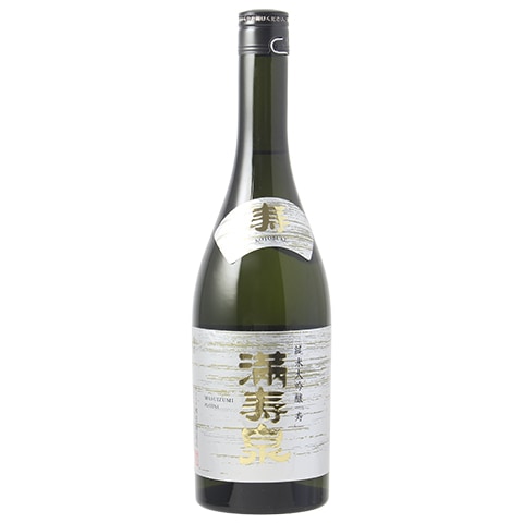 満寿泉 純米 大吟醸 2001新世紀ボトル 富山市 桝田酒造店 空瓶 ベネチア製 日本酒】満寿泉 寿(ますいずみ ことぶき)【プラチナ】純米大吟醸 生酒