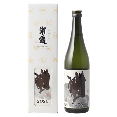 日本酒】浦霞(うらかすみ)干支ラベル 丙午 純米大吟醸 720ml | 日本酒