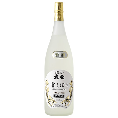 日本酒/新酒】大七(だいしち)雪しぼり 本醸造生原酒 R7BY 1800ml