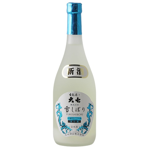日本酒/新酒】大七(だいしち)雪しぼり 本醸造にごり生貯蔵 R7BY 720ml