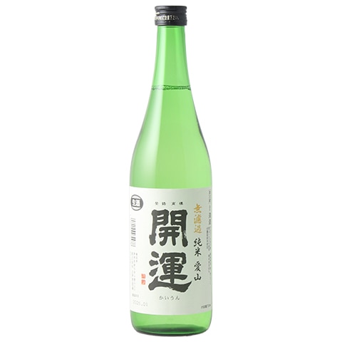 日本酒】開運(かいうん)純米 無濾過生原酒 愛山 R7BY 720ml ※クール便