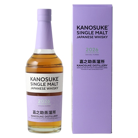 ジャパニーズウイスキー】嘉之助 シングルモルト 48度 700ml