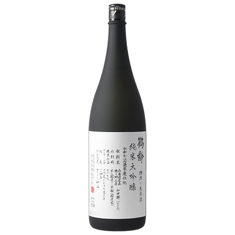 日本酒】鶴齢(かくれい)純米大吟醸 槽搾り生原酒 R6BY 1800ml ※クール