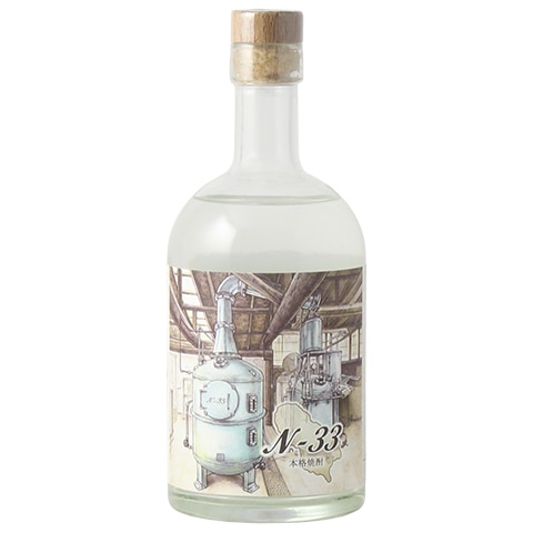 麦焼酎】N-33 33度 500ml | 本格焼酎・泡盛,蔵元,東京島酒,坂下酒造