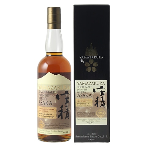 ジャパニーズウイスキー】YAMAZAKURA 安積 シングルモルト New