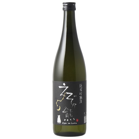 日本酒】えぞ乃熊(えぞのくま)純米吟醸 火入(黒ラベル) 720ml | 日本酒