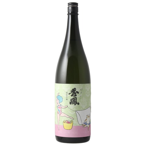 青春の一枚 PR+ 日本酒】セクシー秀鳳(しゅうほう)純米吟醸 生酒 R7BY 1800ml ※クール
