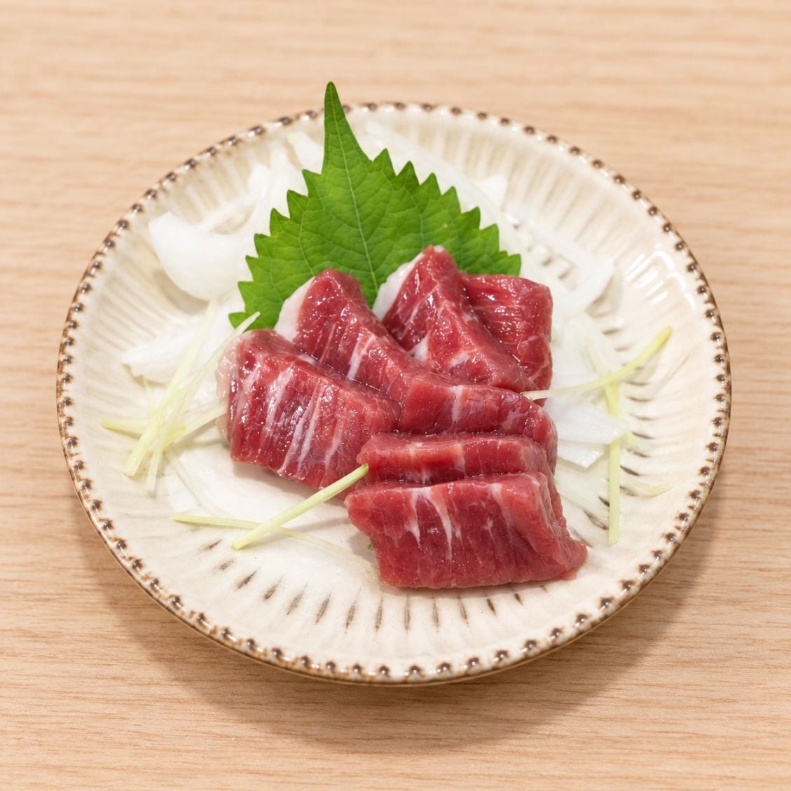 熊本肥育馬刺し特上赤身50ｇブロック【冷凍】