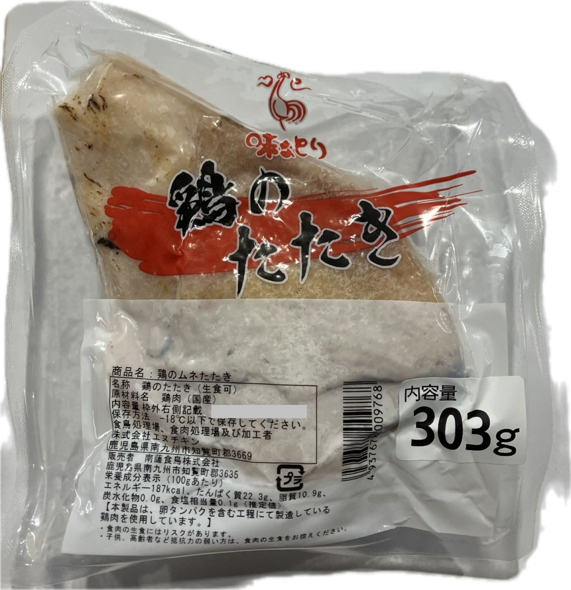 味なとり 鶏たたきムネの商品写真