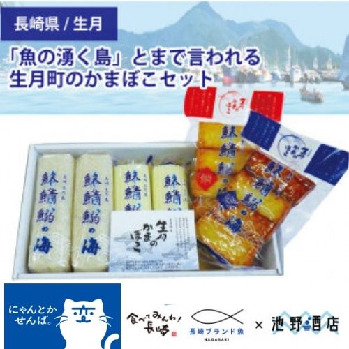 生月舘浦漁協蒲鉾詰合① 長崎県平戸市 かまぼこセット │池野酒店