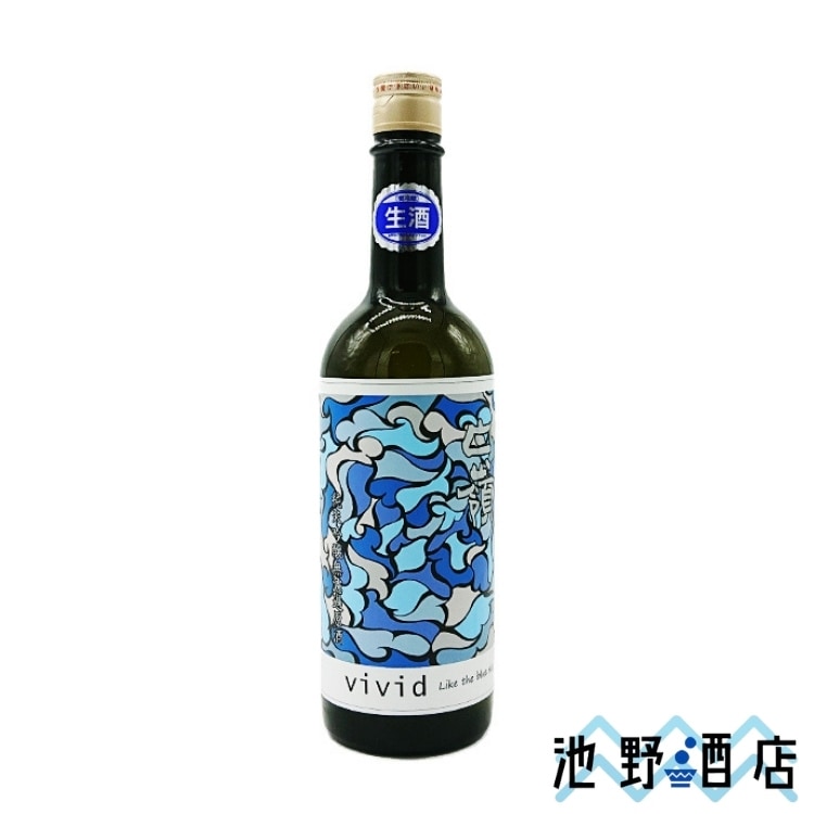 日本酒 ppppppkaaaaaa 白嶺 Vivid ～Like the blue sky～ 純米吟醸無濾過原酒 720ml