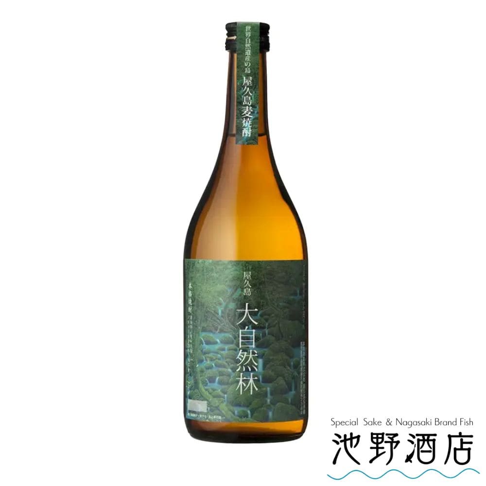屋久島 大自然林 麦焼酎 25度 720ml