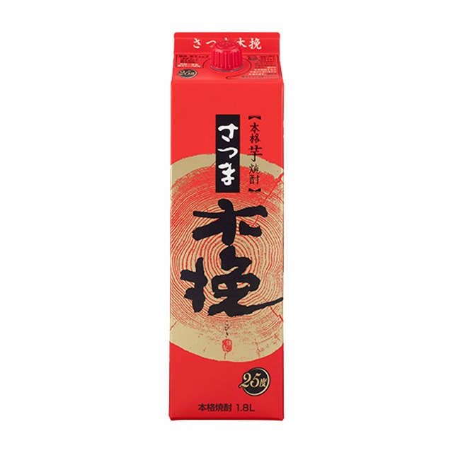 さつま木挽 パック 25度 1800ml 芋焼酎 雲海酒造 鹿児島|雲海酒造（株）|焼酎