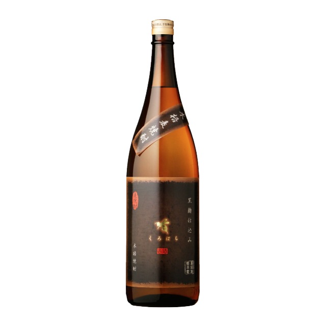 くろはち 黒紋治蜂平衛 25度 1800ml 黒麹 麦焼酎 さつま無双 |さつま無双（株）|焼酎