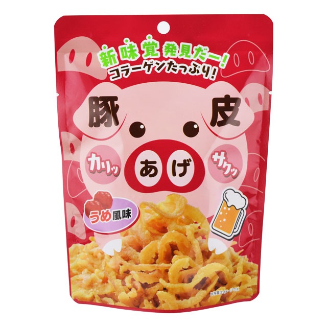豚皮からあげ 梅風味 35g