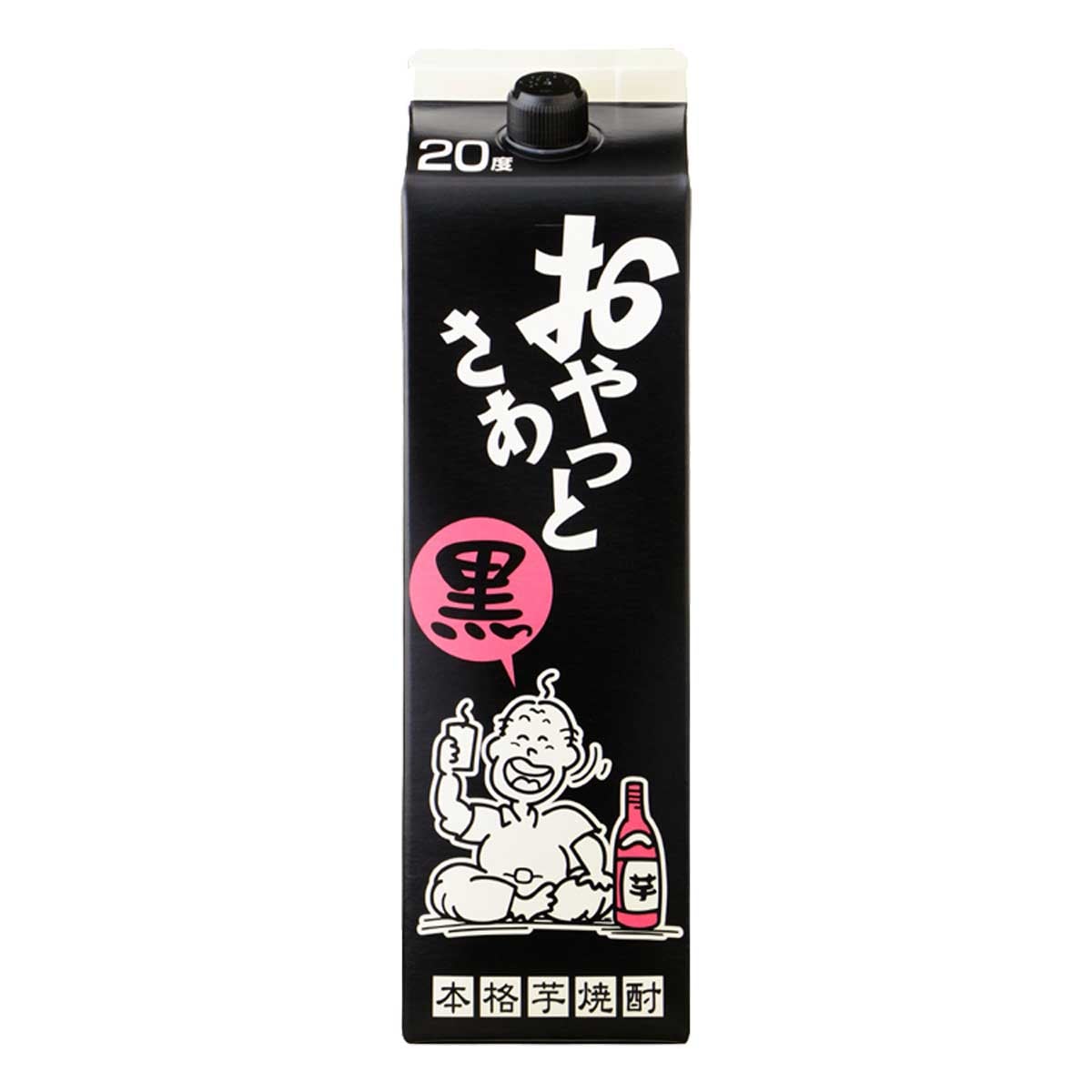 おやっとさあ黒 パック 20度 1800ml 芋焼酎 岩川醸造|焼酎