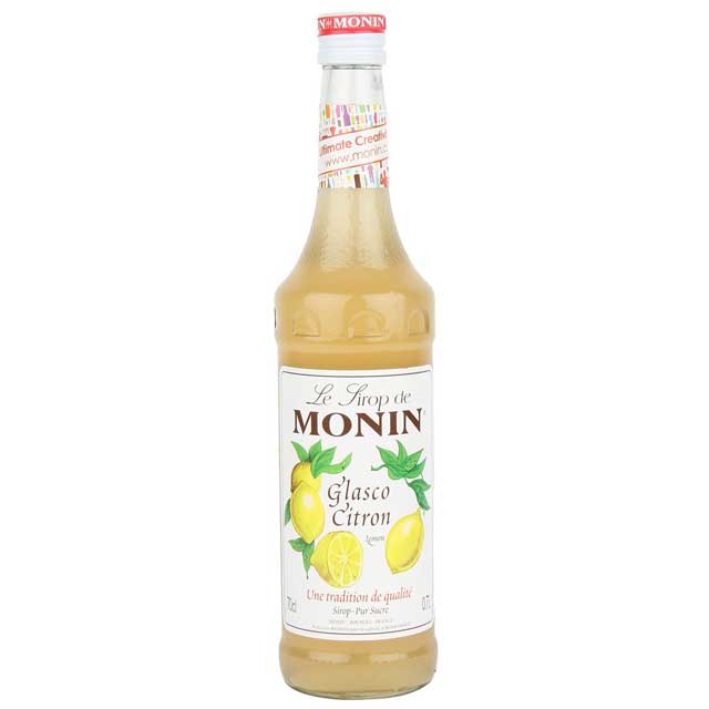 モナン レモンシロップ 瓶 700ml|シロップ|水・飲料・割り材
