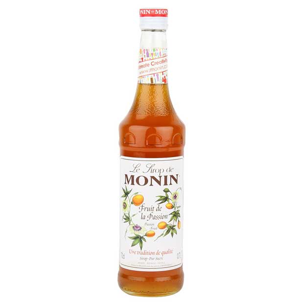 モナン パッションフルーツシロップ 瓶 700ml|シロップ|水・飲料・割り材