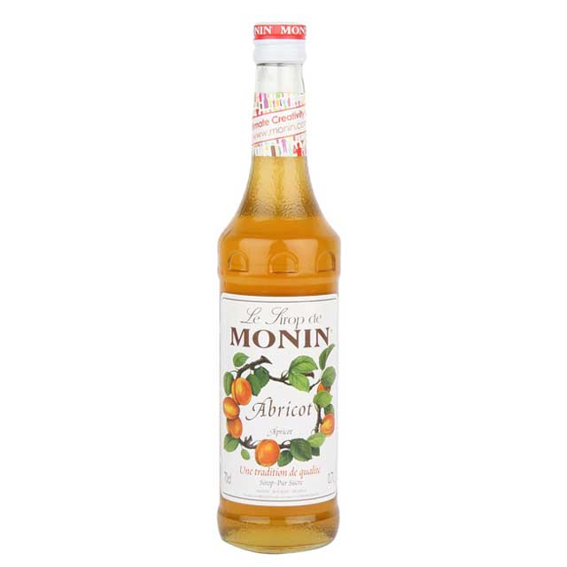 モナン アプリコットシロップ 瓶 700ml|シロップ|水・飲料・割り材
