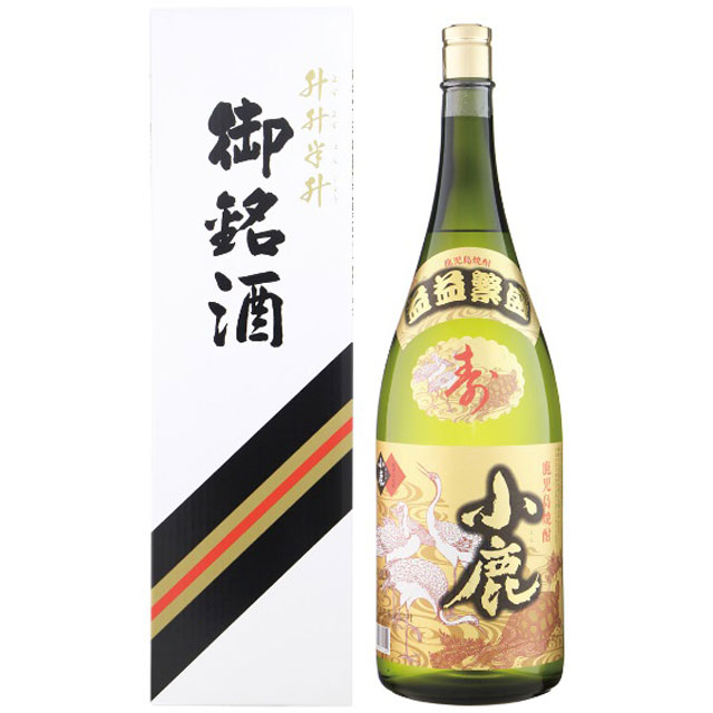 【送料無料】小鹿 益々繁盛（ますますはんじょう） 25度 4500ml  芋焼酎 小鹿酒造|4.5L 益々繁盛|焼酎