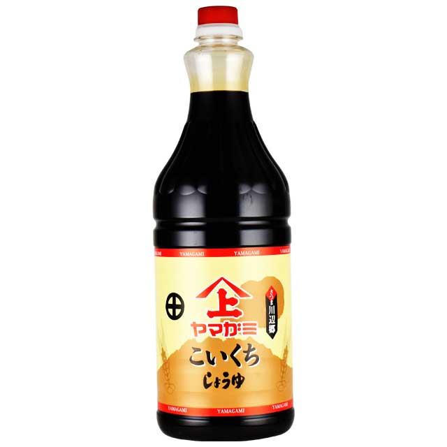ヤマガミ醤油　濃口醤油　1.8L　