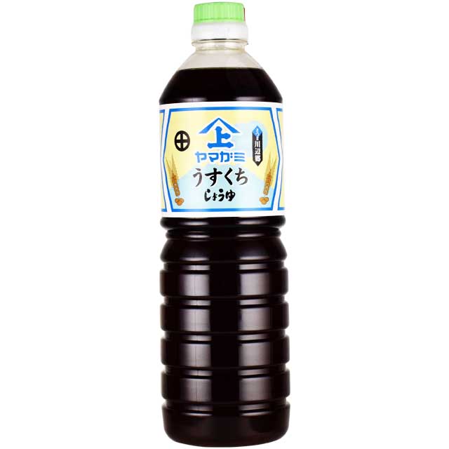 ヤマガミ醤油　薄口醤油　1000ml　　上原産業　うすくち醤油　鹿児島南九州市 