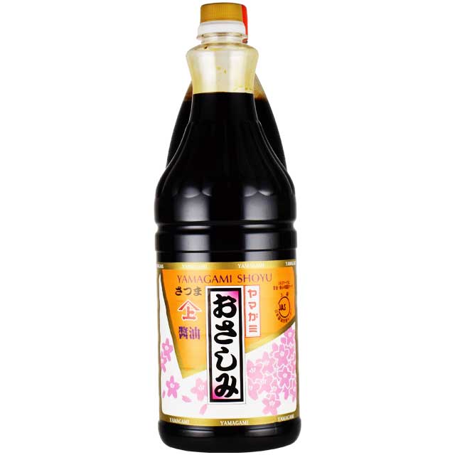 ヤマガミ醤油　さしみ醤油　1.8Ｌ　　上原産業　さしみ醤油　※8月7日からのご注文は8月18日より順次発送