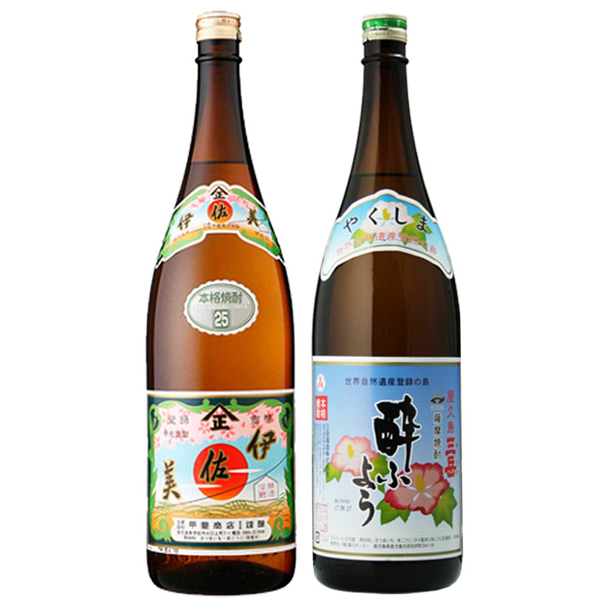 伊佐美 ・ 三岳 酔ふよう 1800ml × 各1本 計2本 セット|焼酎セット