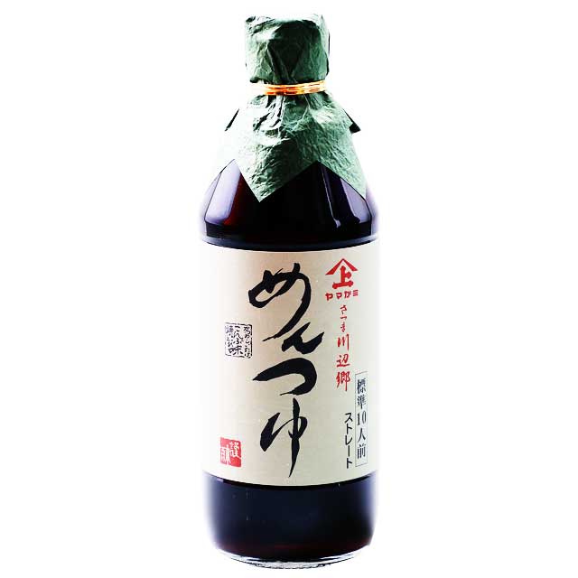 ヤマガミ醤油 天然仕込 めんつゆ 500ml  上原産業 めんつゆ 鹿児島南九州市