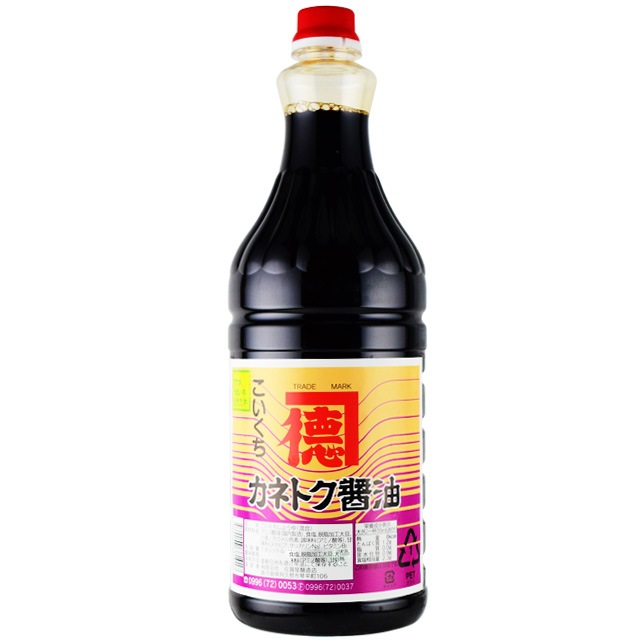 送料無料　カネトク醤油　こいくちしょうゆ　1.8L×3本　　佐賀屋醸造 　濃口醤油　鹿児島あまくち醤油