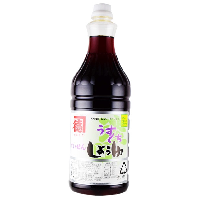 送料無料　カネトク醤油　すいせんうすくち醤油　1.8L×10本　　佐賀屋醸造　薄口醤油　メーカー直送　代引不可同梱不可