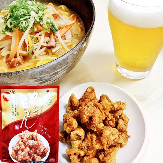 送料無料 凍ったまま食べるスナック唐揚げ カリっとチキン 38ｇ×36袋入  鹿児島県 産地直送 代金引換不可 同梱不可