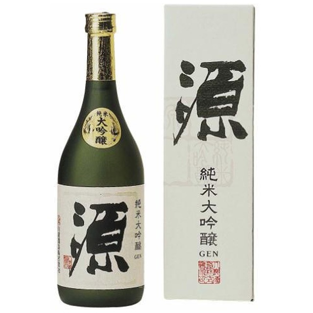 八鹿 純米大吟醸酒【源】(げん) 15度 720ml瓶 八鹿酒造 大分県 化粧箱入|日本酒・清酒|酒類（その他）
