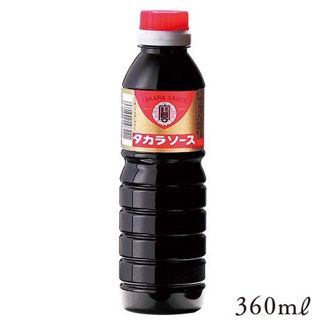 サクラカネヨ　タカラソース（ウスターソース）　360ml　吉村醸造　ソース　鹿児島県