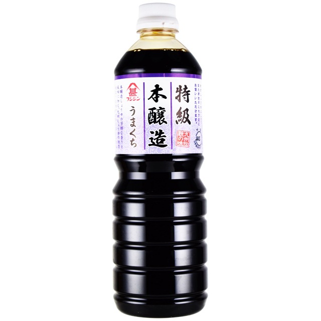 フジジン 特級本醸造うまくち醤油 1000ml  富士甚醤油 醤油 大分県