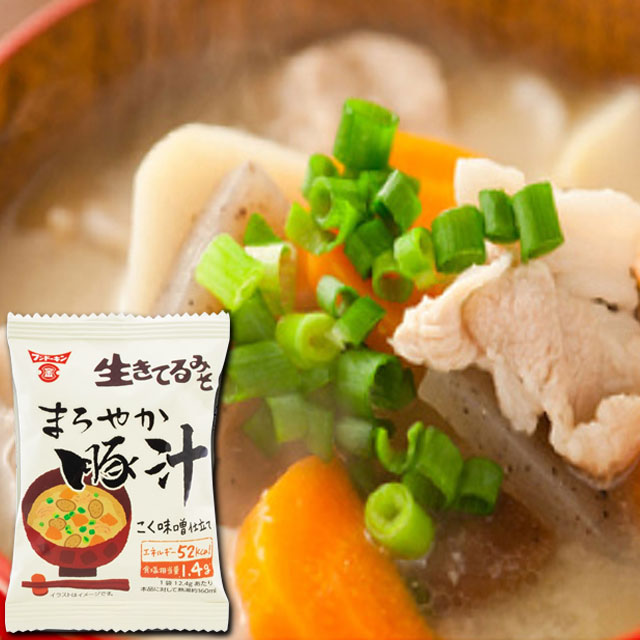 フンドーキン フリーズドライ まろやか豚汁 12.4g × 10袋  フンドーキン醤油 大分県