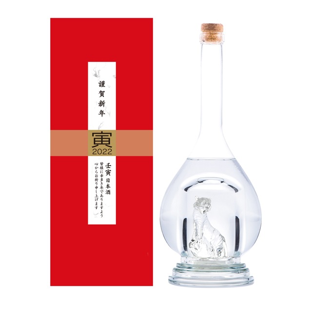 【送料無料】予約品 12月1日より出荷予定★八鹿酒造 2022年 干支ボトル 寅(とら)  500ml瓶化粧箱入 純米大吟醸|清酒