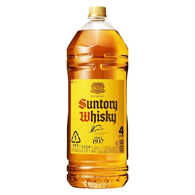 サントリー ウイスキー 角瓶 4L ペットボトル